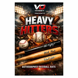 "Heavy Hitters" by VO Hobby - Baseball Bats - Signed Sports Memorabilia with COA from JSA, Beckett or Fanatics