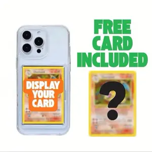 Magnetic card holder for trading card with MagSafe for iPhone