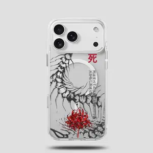 Tokyo Anime Ghoul Phone Case for iPhone 17/17Air/16/15/14/13/12/11 Pro Max - Shockproof, Transparent, Magnetic Phone Case, Protects Your Phone, Colorful Animal Pattern, Personalized Smartphone Case, Screen Protector
