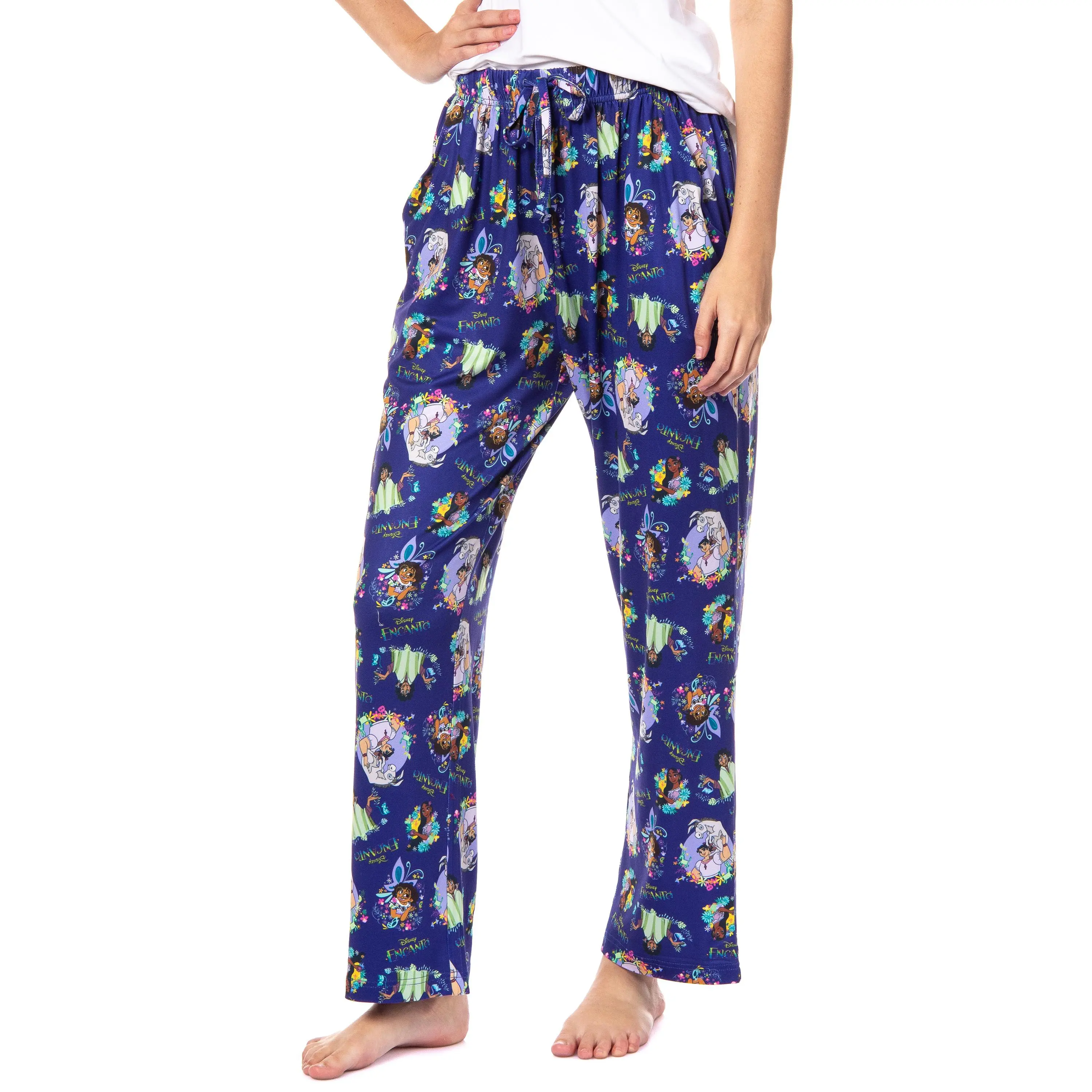 Disney Womens' Encanto Movie Film The Family Madrigal Characters Pajama Pants