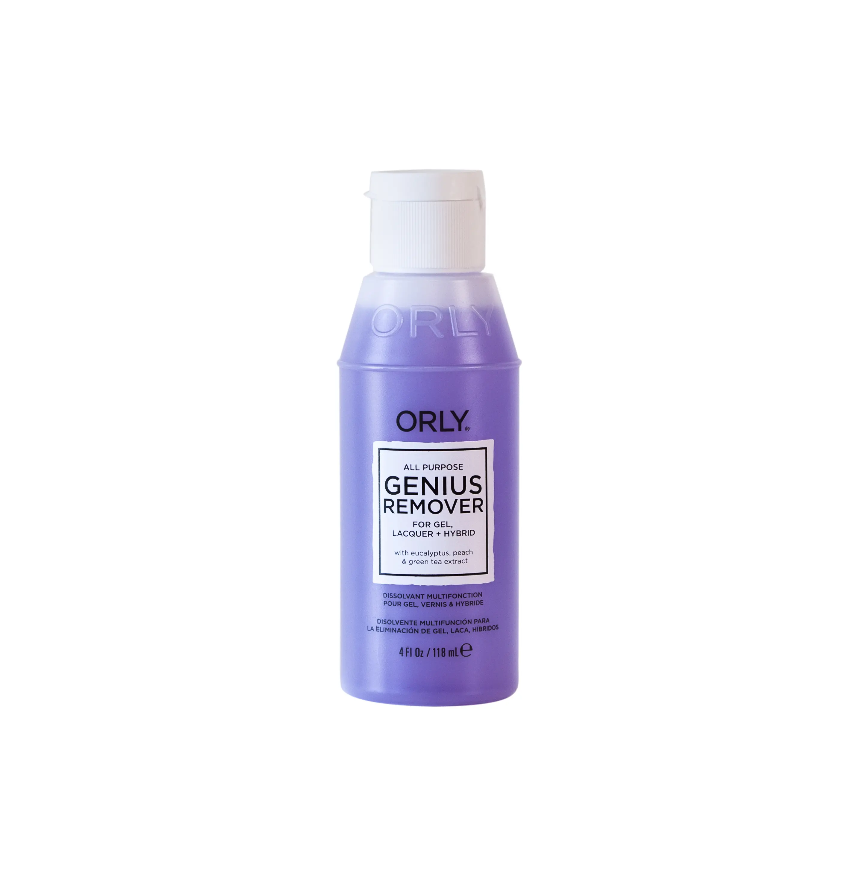 ORLY Genius Remover - All Purpose Gel & Nail Polish Remover - 4oz