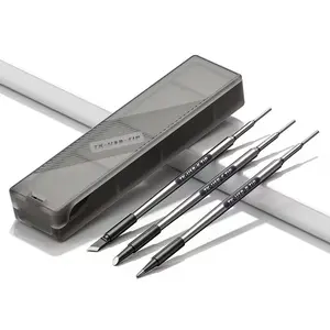 USB Heating Core Welding Nozzle Set, 3pcs Round Head & Horseshoe Shape, Integrated Heating Element for Efficient Soldering Tools