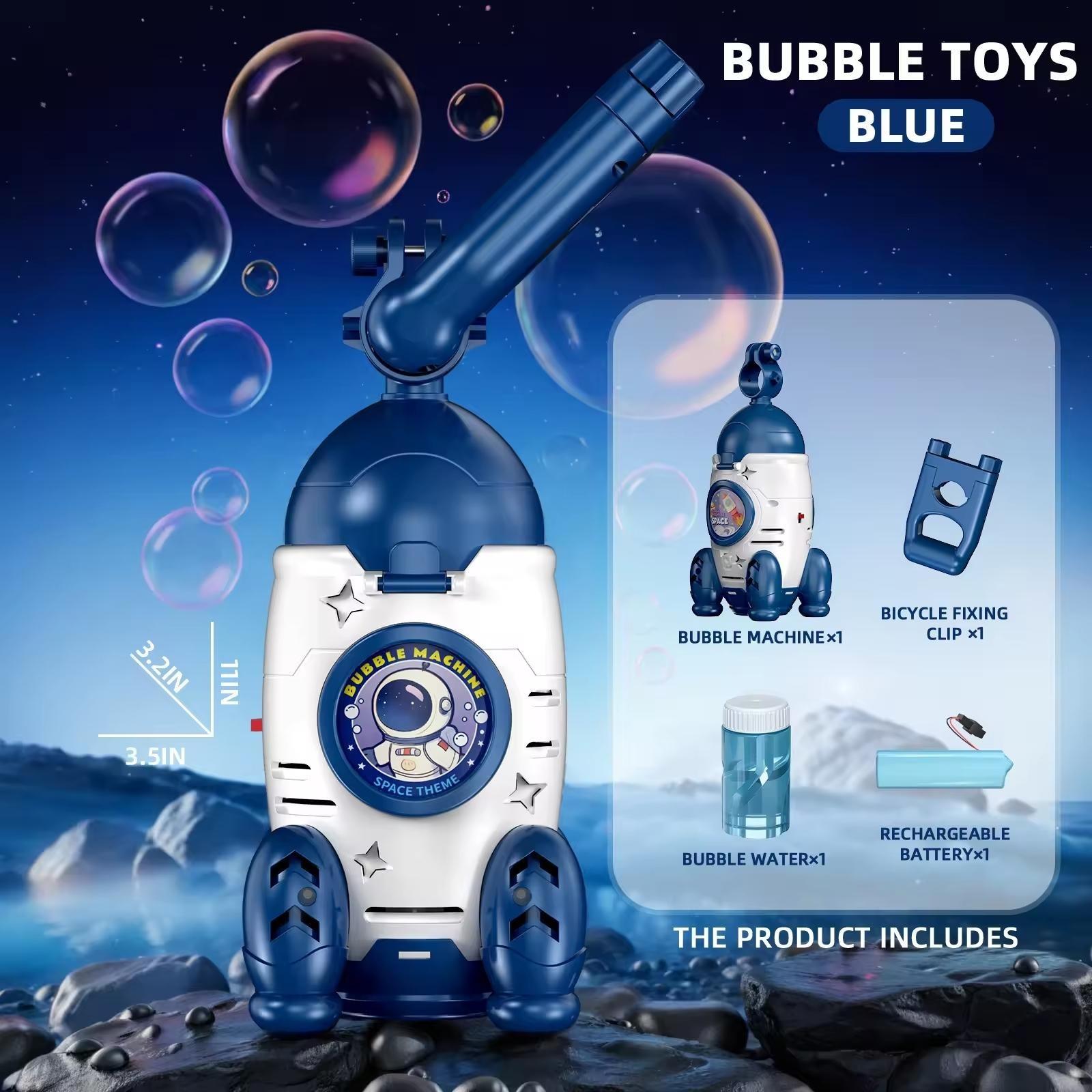 Cool Rocket Bubble Car Toy – Electric Automatic Bubble Machine with LED Lights for Kids