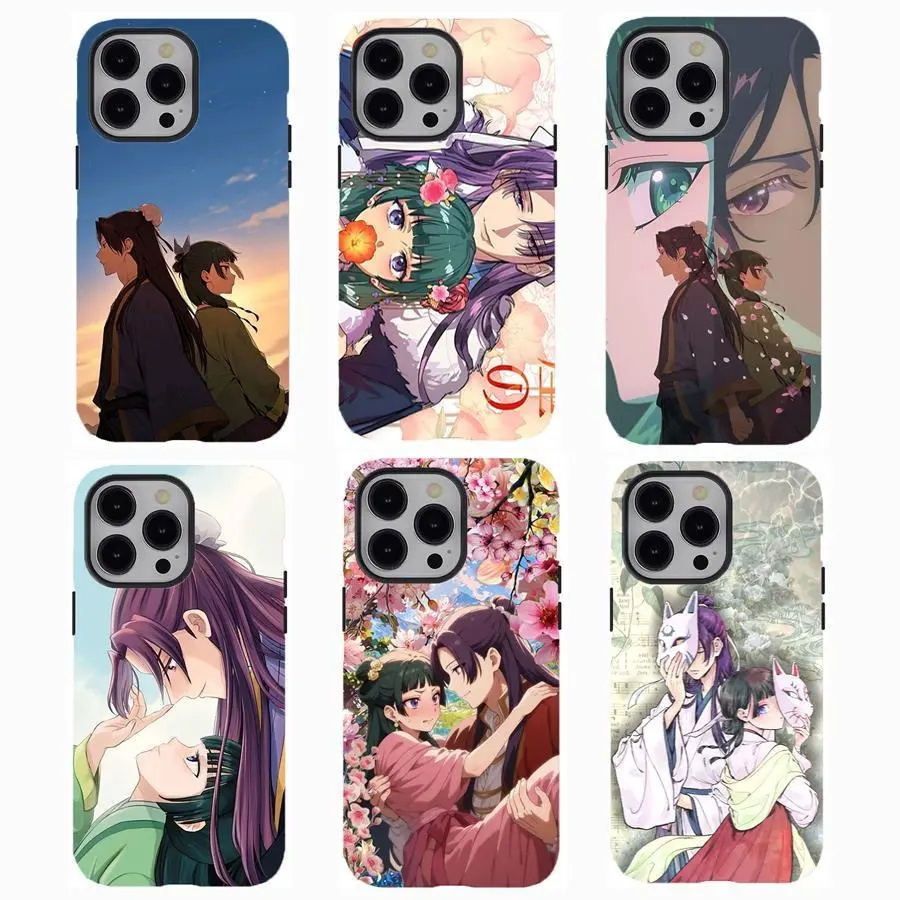 The Apothecary Diaries 2025 Anime Smartphone Case - Handheld Cellphone Protection Cover with Impact Resistance, Compatible with iPhone 11-17 Pro Max & Samsung S22-S25 Ultra, Ideal Christmas Thanksgiving Gift