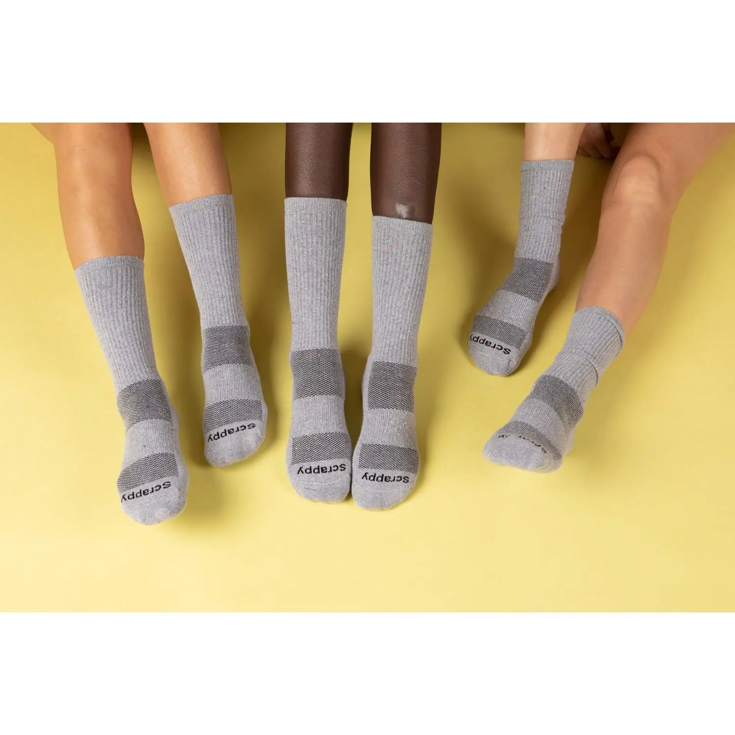 Super Sustainable Socks by Scrappy Clothing Co and Project Repat