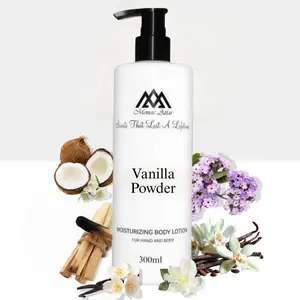 Monac Vanilla Powder Body Lotion Inspired by Vanilla Powder, Eau De Parfum, 10 oz/300ml, Unisex Long Lasting, Luxury Made Affordable