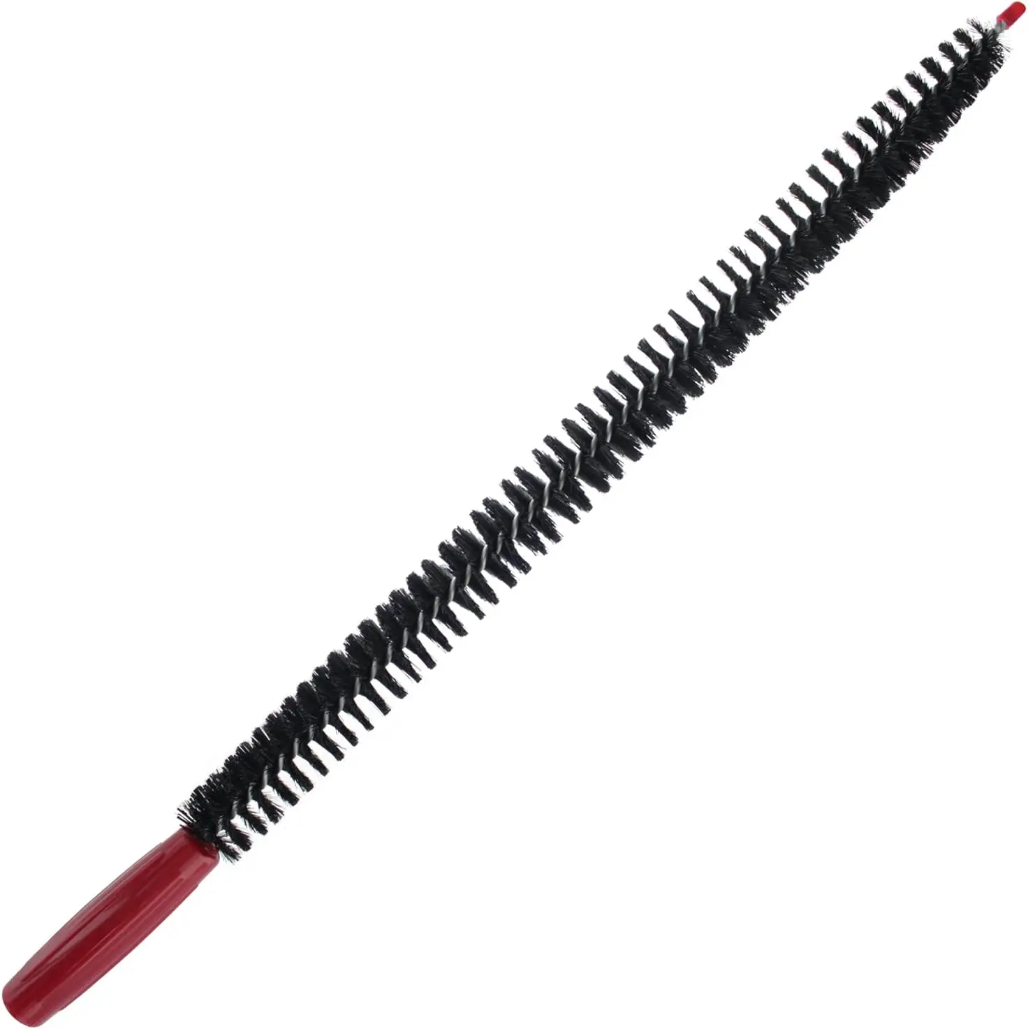 26-Inch Durable Steel Lint & Refrigerator Coil Cleaning Brush Kit - 3/8 in Steel Wire, 1-1/2 in Bristles, Synthetic & Plastic Parts, Dryer/Radiator Cleaner, Cools Down Refrigerator, Large Black (Pack of 1), 1295