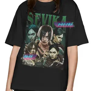 Sevika Girl Dinner Shirt Graphic Sweatshirt For Y2k Fans - Fashion Gift Tshirt