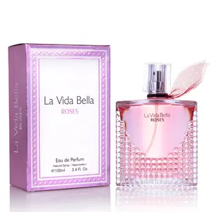 La Vida Bella Roses 3.4 Oz Perfume for Women - Romantic and Luxurious Floral Fragrance | Urban Collection