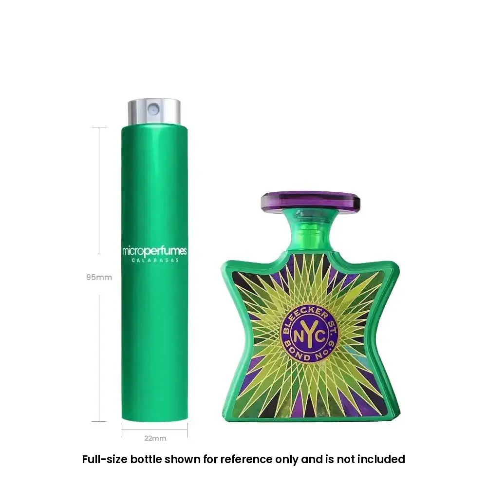 Bond No. 9 Bleecker Street EDP Unisex – 0.17 fl oz / 5 mL Travel Spray Decant, Violet Leaf, Blueberry, Cassis, Birthday Gift, Independently Rebottled by MicroPerfumes