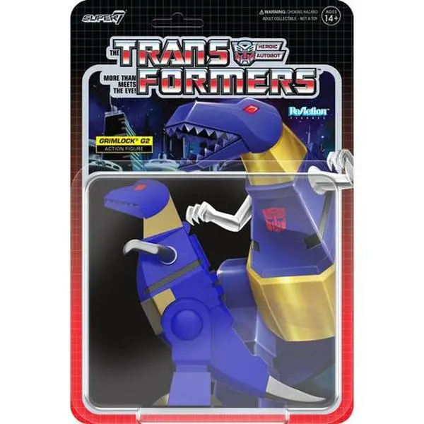 Transformers - ReAction figurine/statue - Grimlock Dino (G2)  [COLLECTIBLES] Action figurine/statue, Collectible