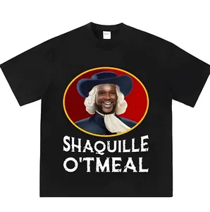 Shaquille Oatmeal  Funny Meme T Shirt Streetwear Unisex Humor