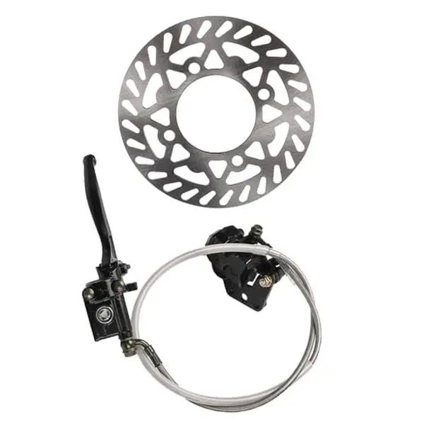 1130mm Motorcycle Hydraulic Front Master Cylinder Brake Caliper Assembly and Brake Rotor For SSR CRF Apollo Dirt Pit Bike Scooter 70cc 90cc 110cc 125cc 140cc 150cc