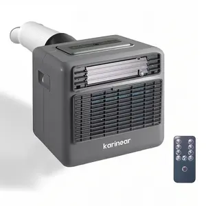 Karinear Portable Air Conditioners for Camping, Tent Air Conditioner, 436W AC Unit Fast Cooling Down to 60°F, 3 Cooling Modes, 24 Hour Timer for Camping RV Home  outdoor (Gray) #TikTokShopBacktoSchool