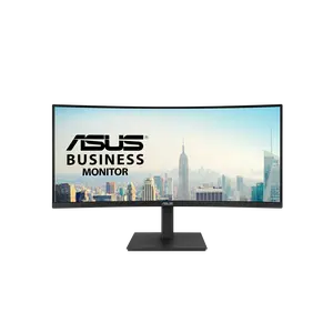 ASUS 34" Curved USB-C Docking Monitor (VA34VCPSR) - WQHD (3440x1440), 1500R Curvature, Frameless, USB-C PD 96W, RJ45, USB hub, Eye Care, Ergonomic, VESA Wall Mountable