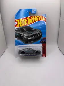 Hot Wheels 20 Dodge Charger Hellcat Diecast gray