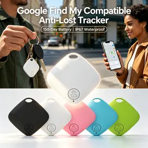 Google Location Finder Diamond-Shaped Portable Android Smart Precise GPS Tracker Anti-Loss Device with 150-Day Battery & IP67 Waterproof