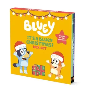 It's a Bluey Christmas! Box Set: Includes Pop-Out Ornaments -- Penguin Young Readers Licenses - Hardcover
