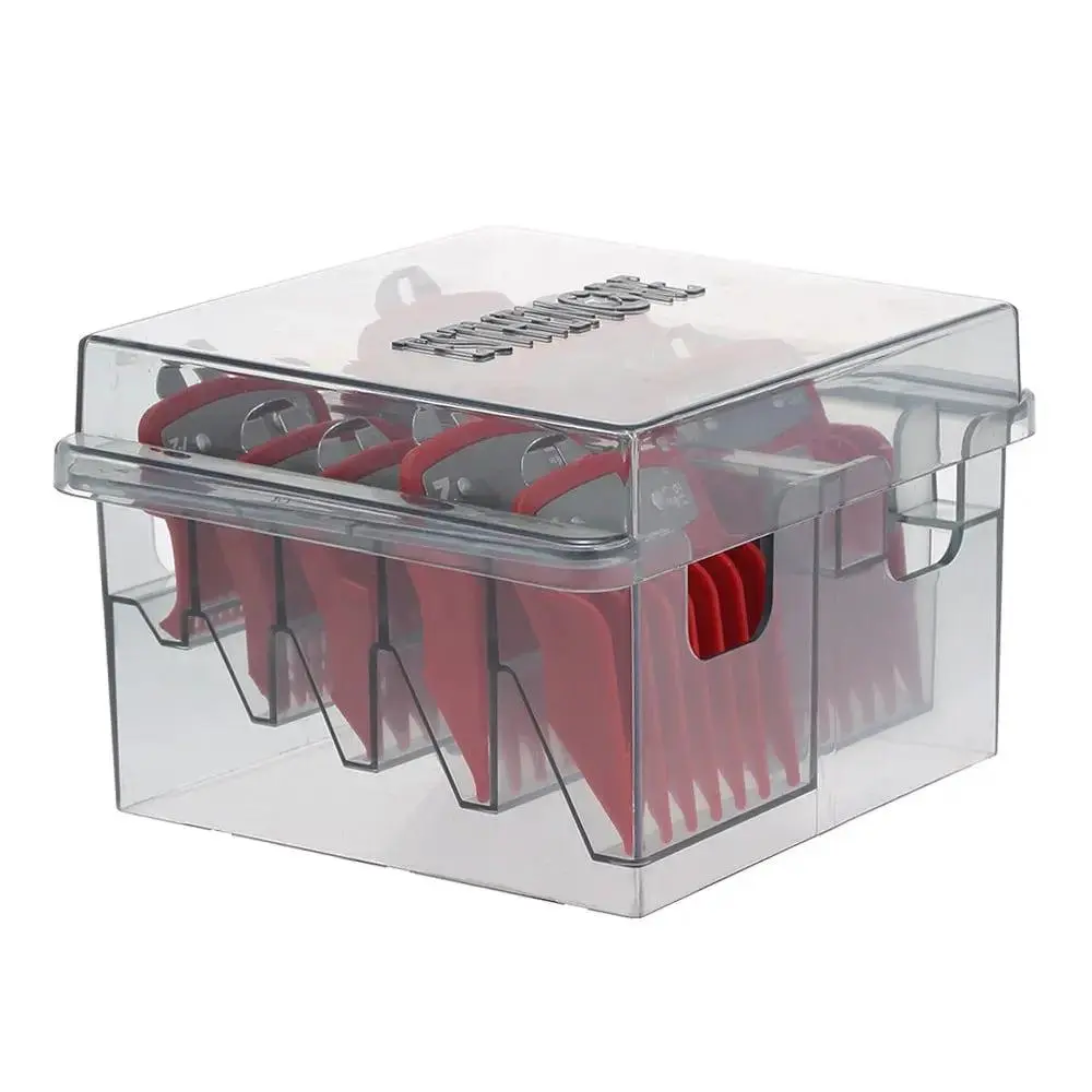 Durable ABS Plastic Rack-Style Clipper Organizer Boxes, Universal Hair Grooming Tool Storage for Barbers with Compact Footprint to Keep Clippers & Combs Together, Universal Clipper, 14.5 X 12 X 8.5Cm