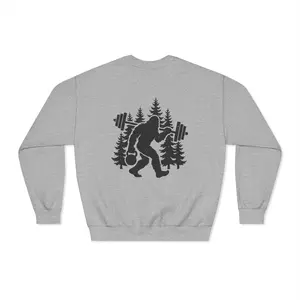 Bigfoot Gains Crewneck Sweatshirt (front logo + back design) – Discipline Club Pullover