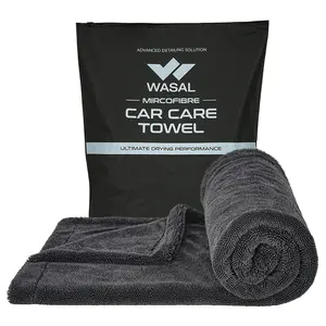 Wasal Microfiber Car Detailing Towel for Ultimate Drying Performance Advanced Car Care Solution