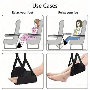 Airplane Footrest Travel Airplane Foot Pads Foot Hammock Portable Travel Accessories Rest Mat Prevents Swelling And Stiffness Travel Accessory Hammock
