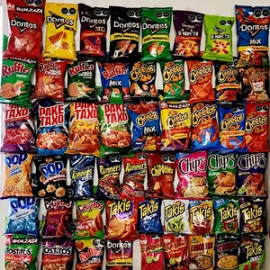 CHUCHERIAS Caja Mexicana con 10 Papitas CHUCHERIAS Caja Mexicana con 10 Papitas