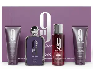 Afnan 9 PM Pour Femme Fragrance Gift Set – Alluring & Sophisticated Fragrance Set for Women perfume gift