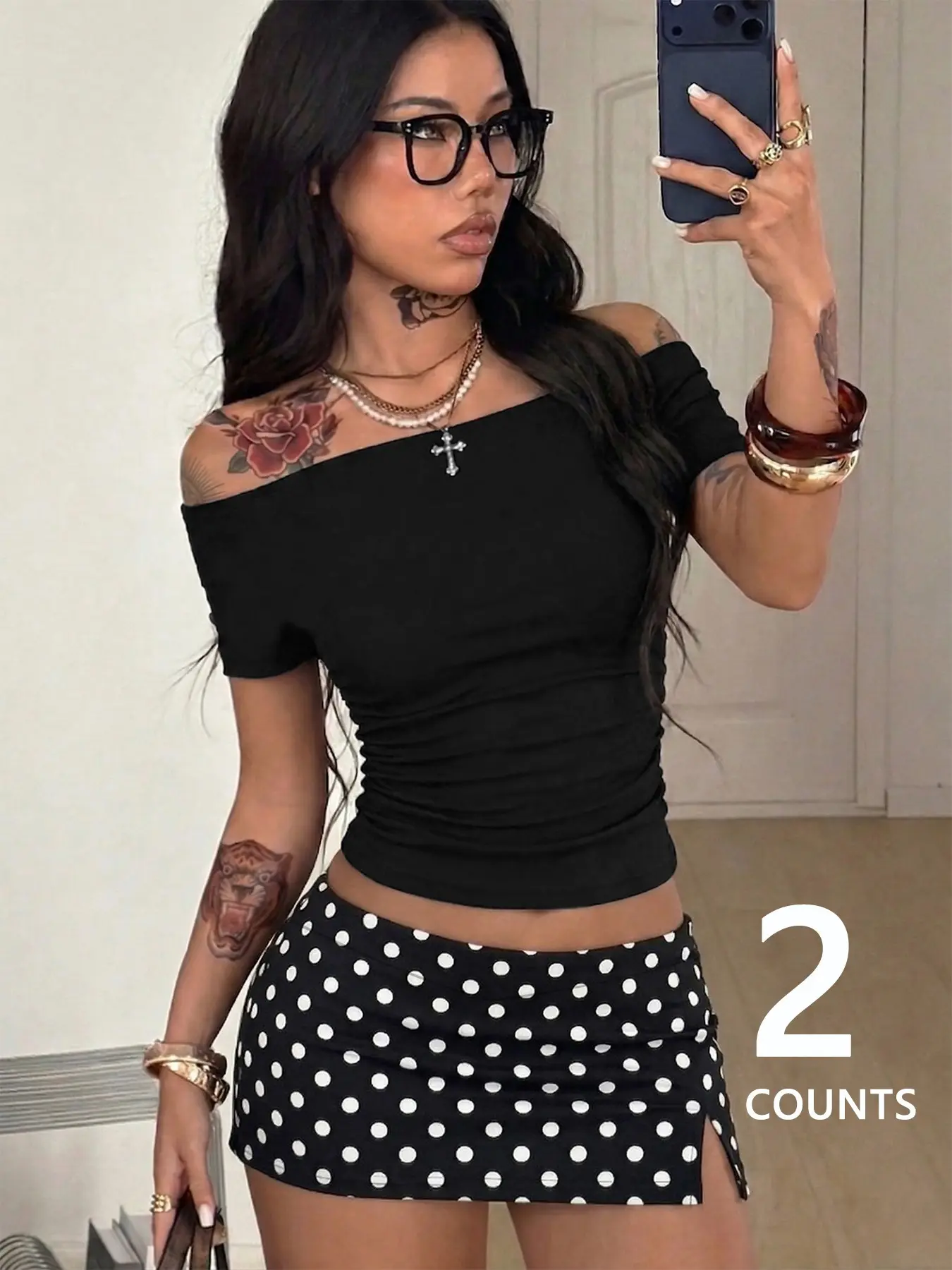 Skirt and jacket matching set - TikTok Shop