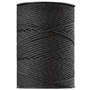 【Spotlight Day】VEVOR Electric Fence Wire, 1000Ft 305M Portable Polywire, 1/4" Diameter 2 Copper Strands for Reliable Conductivity and Rust Resistance, Fencing Rope Line for Horse, Cattle, Livestock