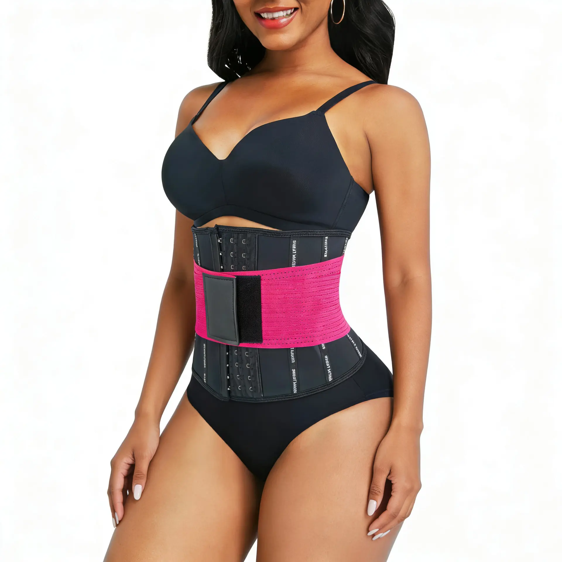 Shapewear Compression Waist Support Belt, Unisex Breathable High Waist Body Slimmer with Adjustable Velcro for Lumbar Support & Sports, Multifunctional