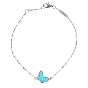 Pre-owned Van Cleef & Arpels Sweet Butterfly Bracelet