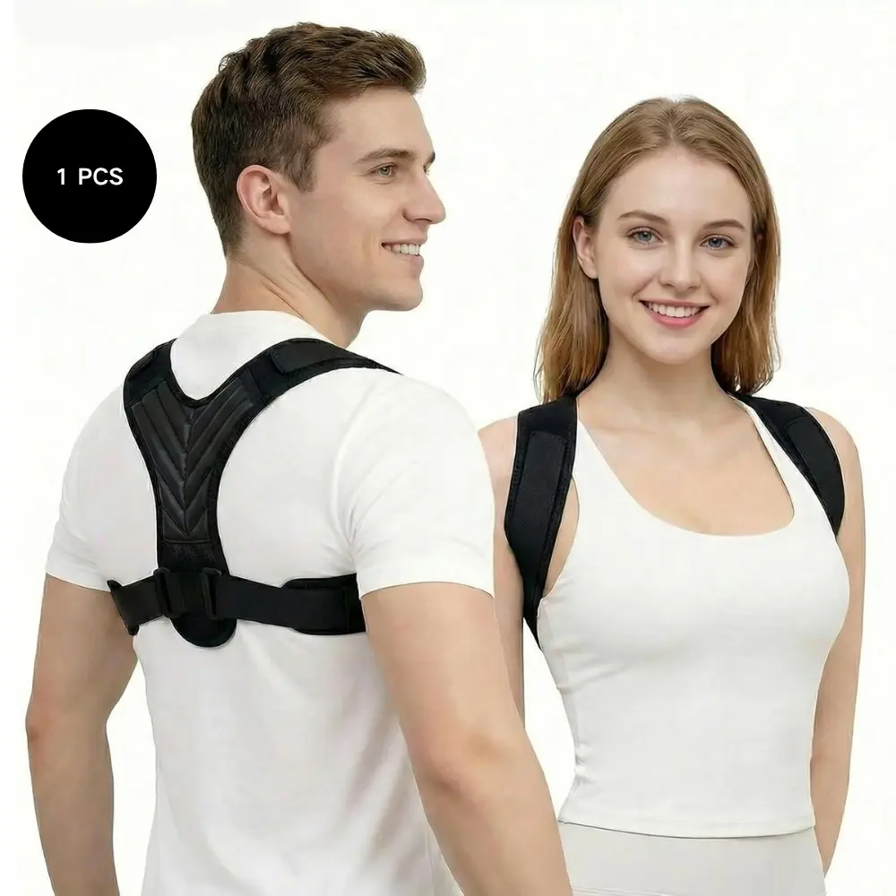 Posture Corrector, Back Brace for Women and Men, Adjustable Back Support, Shoulder Straightener for Improving Hunchback, Anti Hunchback, Hunchback Orthotic, Providing Pain Relief from Neck, Shoulder, and Upper Back, Correction Posture