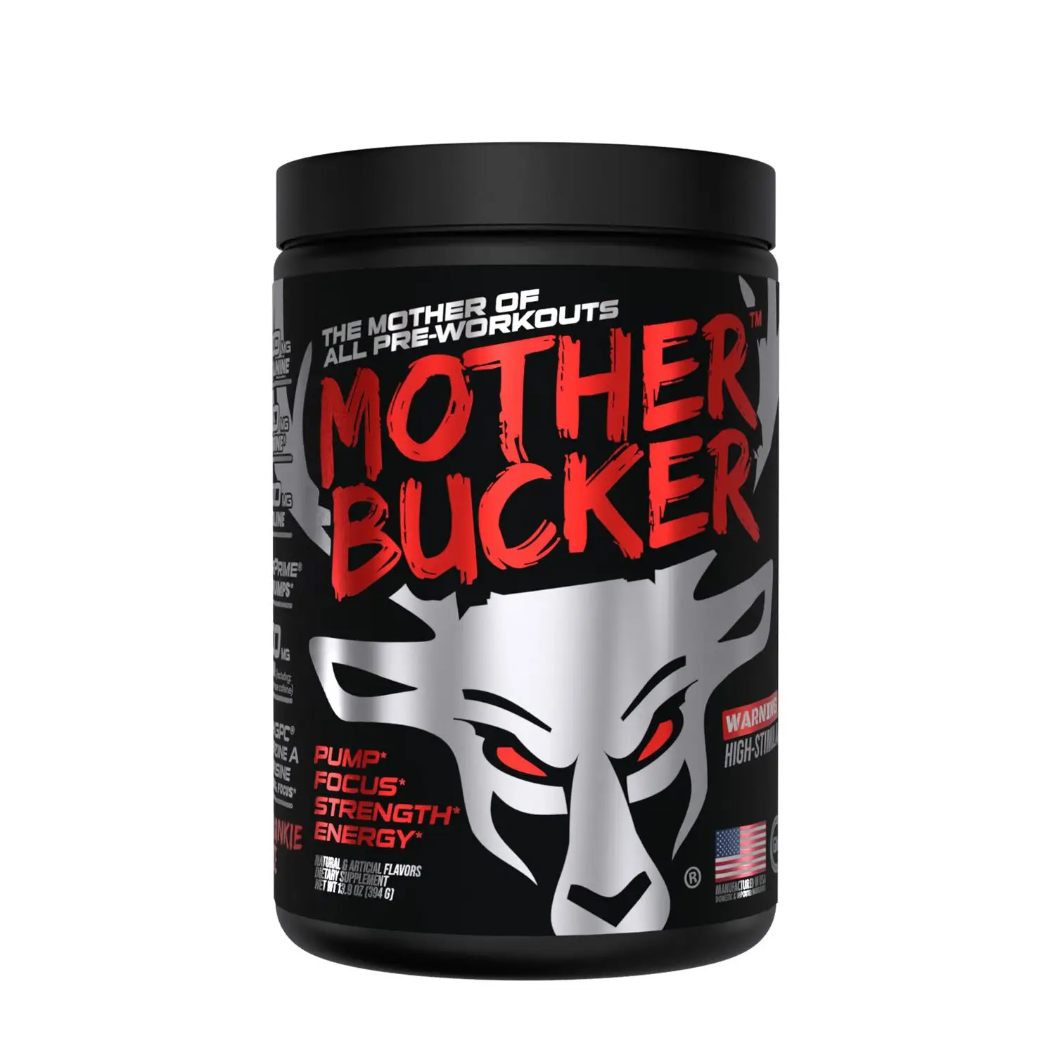 Bucked Up MotherBucker Pre Workout Supplement Healthcare Dietary