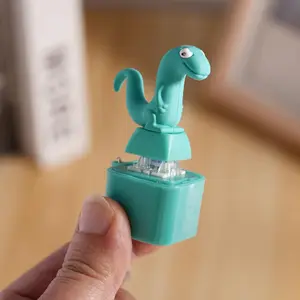 Luminous Sound Lizard Snake Rechargeable decompression button emits luminous snake keychain press decompression sound pendant