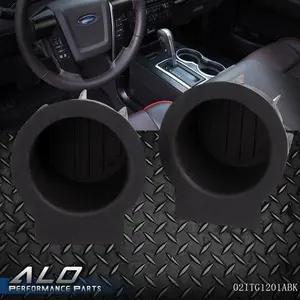 2pcs Cup Holder Inserts Front Console Fit For F150 Expedition Navigator