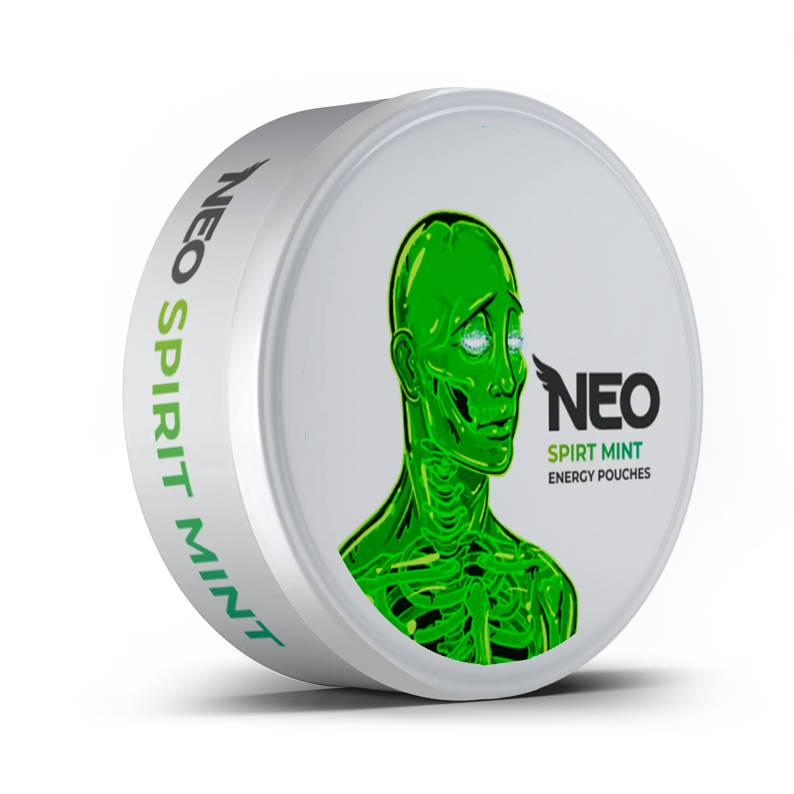 NEO Nootropic Spirit Mint Energy Pouches - Energy, Focus, Memory - No-Sugar Mineral Supplement Pouch