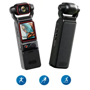 Vlogging Camera for Youtube 1080P Pocket Camera with 6X Zoom Anti-Shake Night Vision Digital Video Camera for Photography 180° Rotating Head HD Pocket Camcorder for vlogging Portable Camcorder