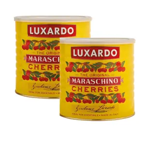 Luxardo The Original Maraschino Cherries (2 PACK) Gourmet Cherries | Ideal for Cocktails & Desserts | Product of Italy, 6.6 Lbs (3kg) Sweet Savory