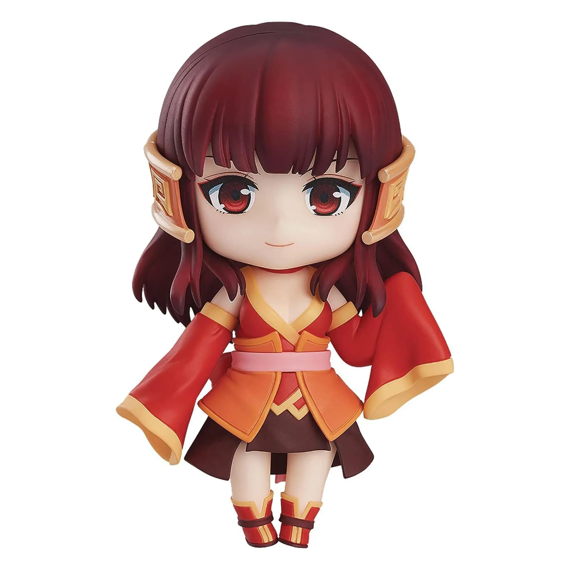 Chinese Paladin: Sword and Fairy Long Kui Red Nendoroid Action Figure - Good Smile Company, Figurines for Collectors, Alternate Persona, Faceplates Set, Display with Blue, Sickle And Bow Weapons