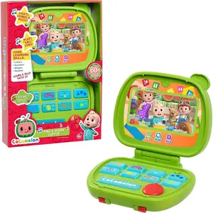 Sing and Learn Laptop Toy for Kids, Lights, Sounds, and Music Encourages Letter, Number, Shape, and Animal Recognition, Officially Licensed Kids Toys for Ages 18 Month by Just Play