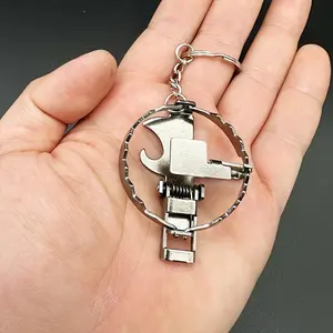 Fashionable Creative Metal Mini Animal Clip Multifunctional Keychain, Bottle Opener, Stress Relief, Backpack Charm, Car Key Chain, Gift for Holidays