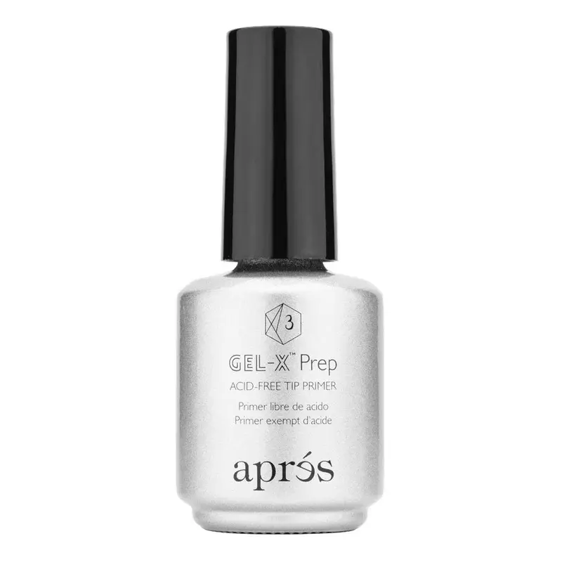 APRÉS Gel-X Prep 15ML No-File Tip Prep for Strong Adhesion Non-Acid Gentle Formula Saves Time Simplifies Gel-X Process, Nail Extensions Adhesive, Nail Art, Nail Polish, Cosmetic, Manicure, Smooth