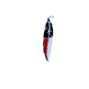 Pluma TEXAS para sombrero o tejana