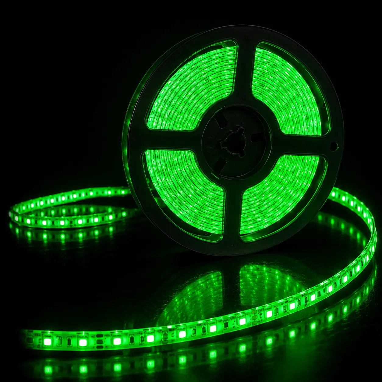 Perfect Holiday LED Strip Lights Ambient Lighting Waterproof Flexible 300 LED 5M Ultra Bright - Green Illuminating Led Led Color Changing