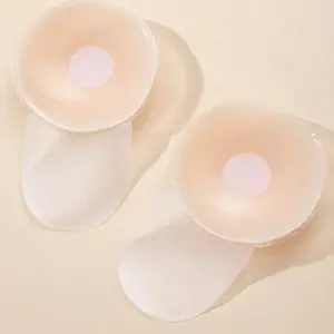 Women's Reusable Liftable Sticky Bra Pads Nipple Covers for Backless Outfits Comfortable Reliable Adhesive Solution with Liftable Feature and Strong Adhesion tiktokshopspringglowup