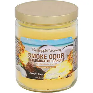 Smoke Odor Exterminator Candle, Pineapple & Coconut - 13 oz