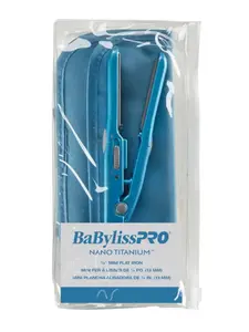 BaBylissPRO Nano Titanium Mini Iron & Pouch #BNTBG3050UC