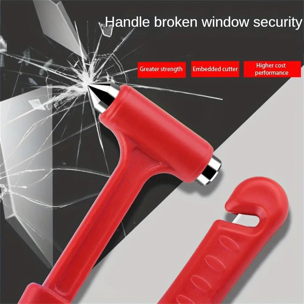 Portable Universal Practical Car Vehicle Safety Hammer Window, Plastic Car Rescue Tool, Emergency Escape Tool
