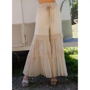 The Desert Dream Tiered Lace Pants